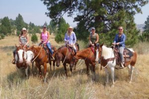 Group of Horseback Riders